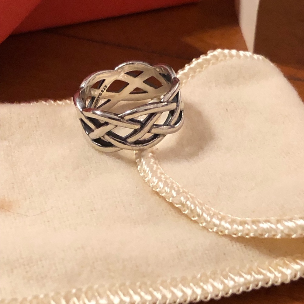 JAMES AVERY Trinity Wedding Band. Size 6-6 1/2.